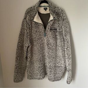 Home Free Women’s Pull Over Teddy Cozy New York Sweatshirt